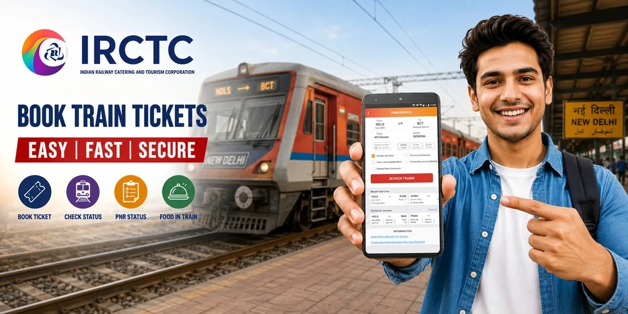 Book Train Tickets Online Easily: Step by Step IRCTC Guide